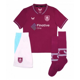 Dětské fotbalový komplet Burnley Domácí košile 2026-27 Krátkým Rukávem